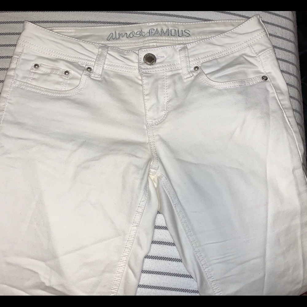 White jeans